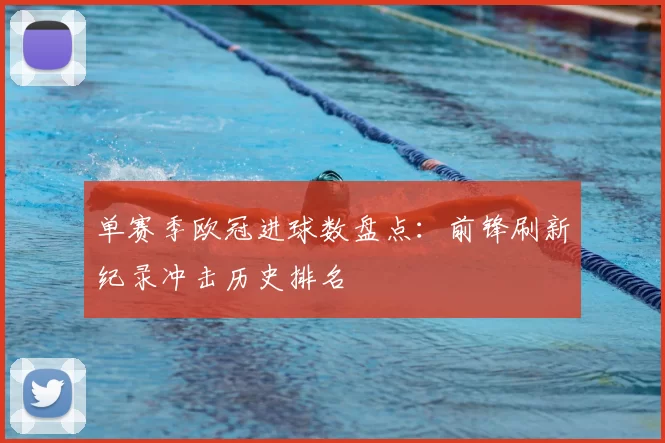 单赛季欧冠进球数盘点：前锋刷新纪录冲击历史排名